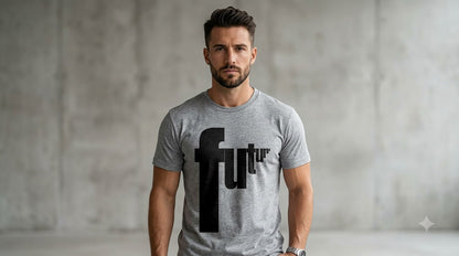 "Future" Graphic Classic Crew Tee by AuraReiment