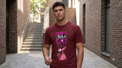 The "Don't Give A Sh!t" Classic Crew Tee by AuraReiment