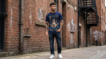 Buckingham Road Street Graphic Classic Crew Tee by AuraReiment