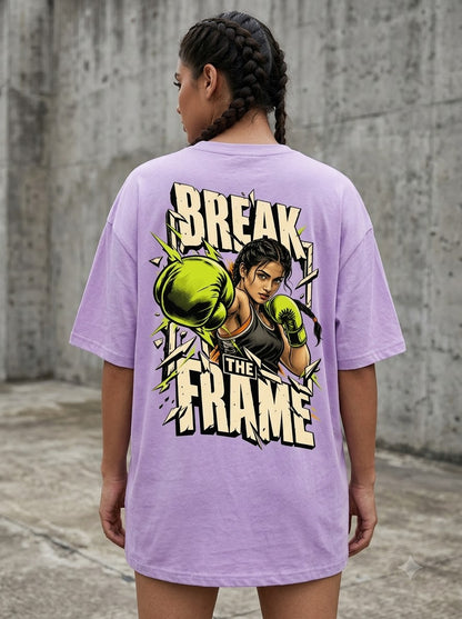 "Break The Frame" Oversized Graphic Tee