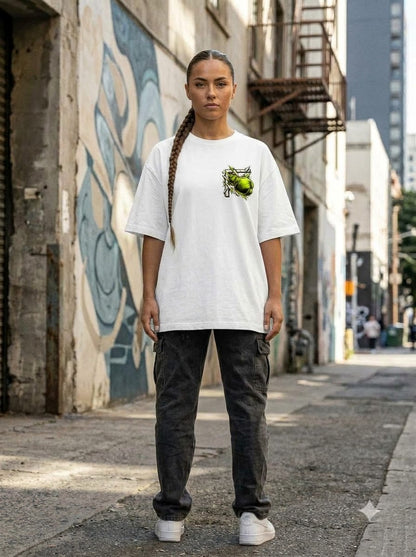 "Break The Frame" Oversized Graphic Tee