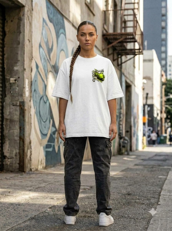"Break The Frame" Oversized Graphic Tee