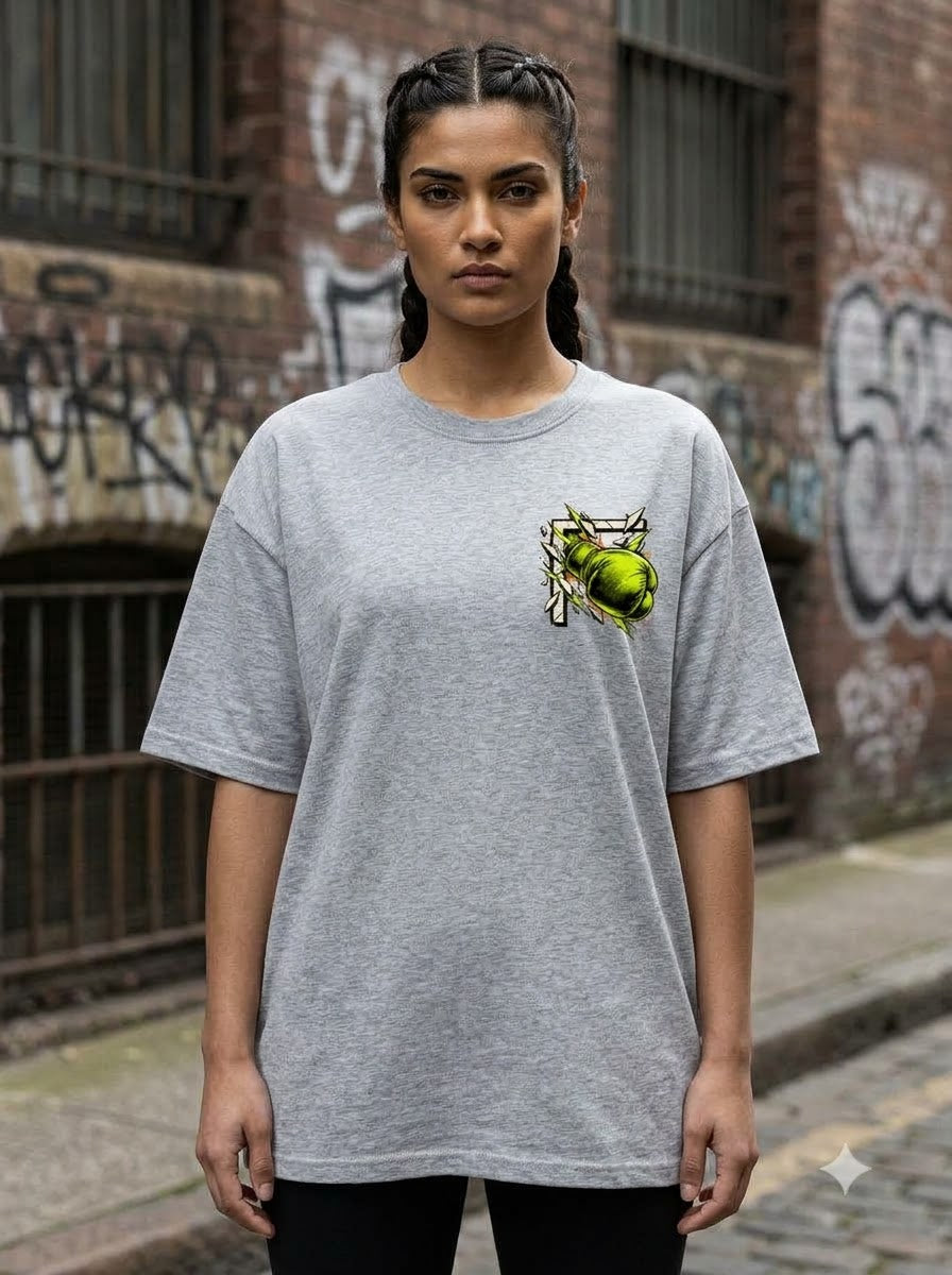 "Break The Frame" Oversized Graphic Tee