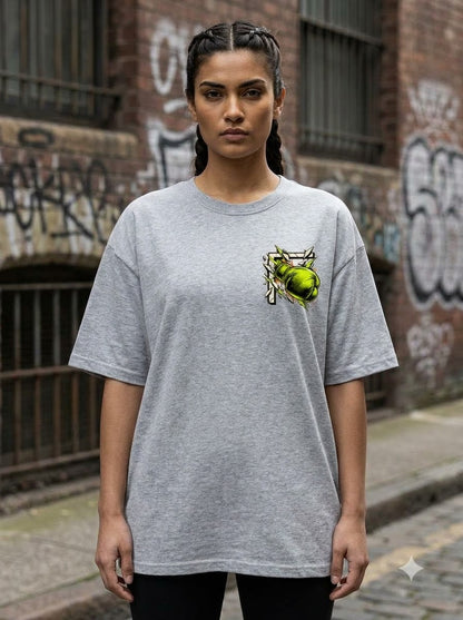 "Break The Frame" Oversized Graphic Tee