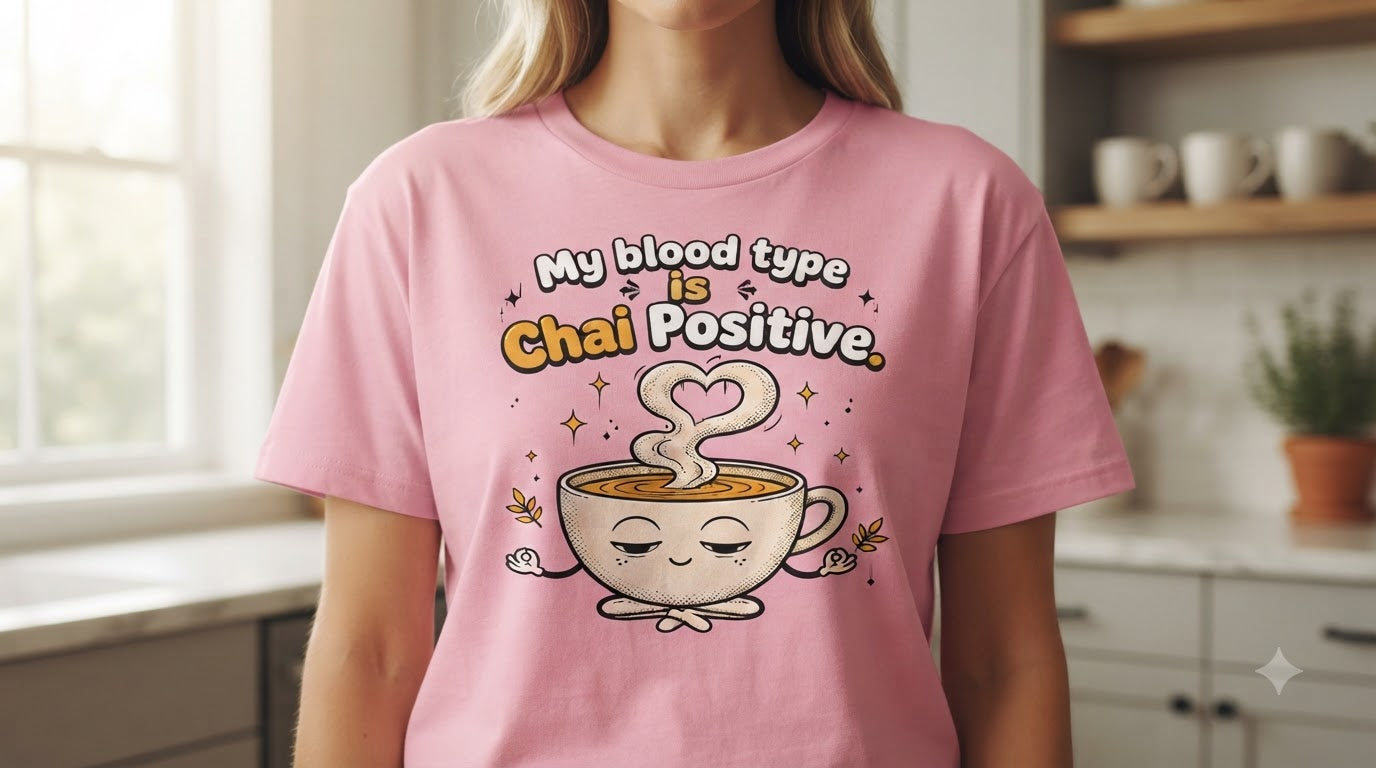 Cute Tea Cup Graphic Aesthetic Women's Tee