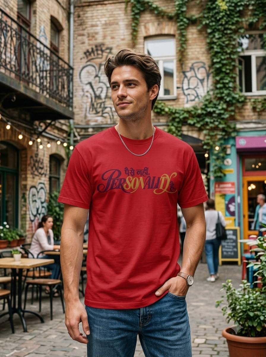 Paise Nahi Personality Hai Graphic Tee