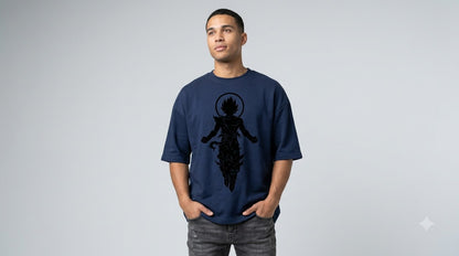 Shadow Graphic Heavyweight Oversized Tee by AuraReiment