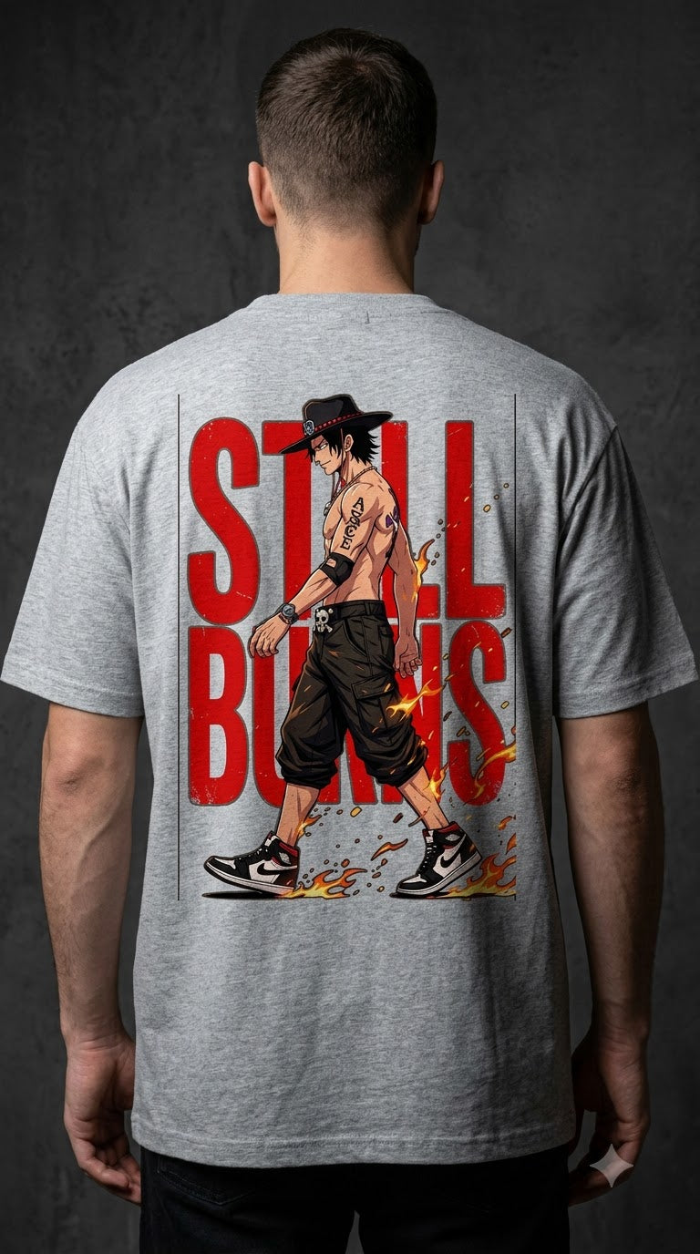 Streetwear Heavyweight Anime Graphic Oversized Tee