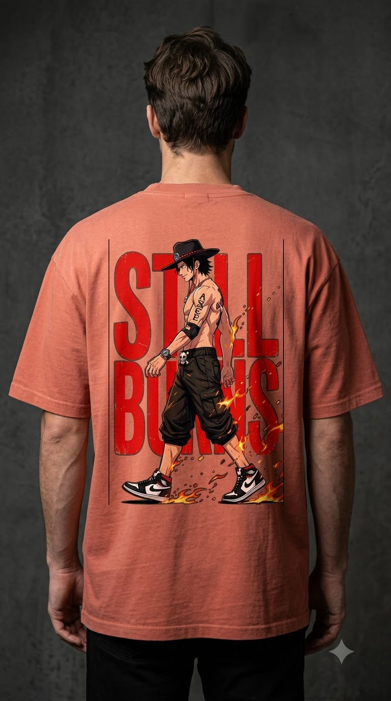 Streetwear Heavyweight Anime Graphic Oversized Tee