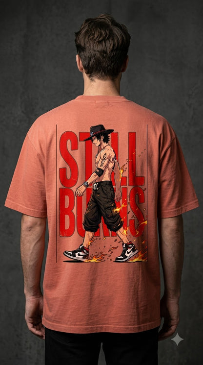 Streetwear Heavyweight Anime Graphic Oversized Tee by AuraReiment