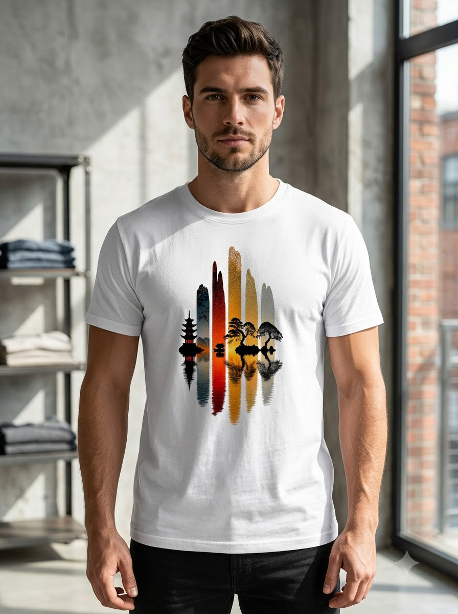 Vibe-Focused: Soul & Mindset Nature Reflection Tee