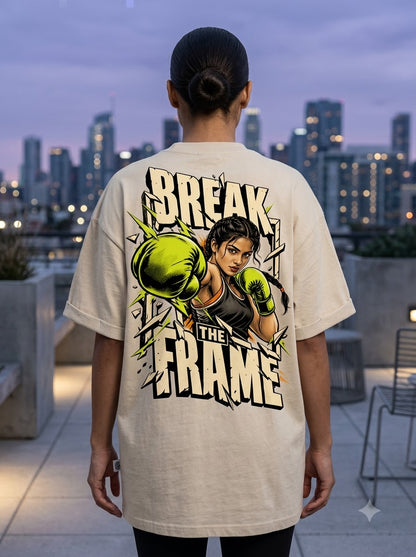 "Break The Frame" Oversized Graphic Tee