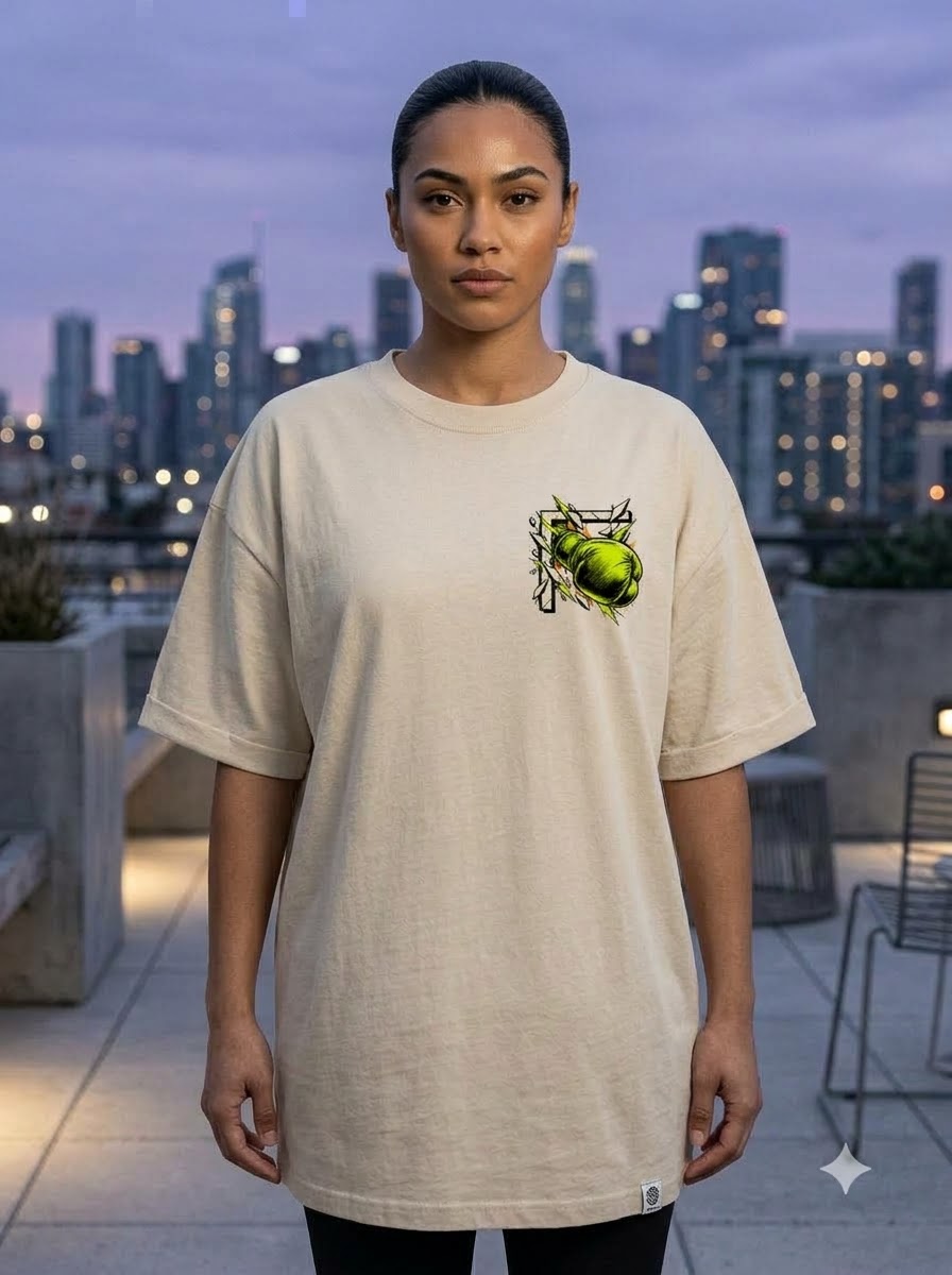 "Break The Frame" Oversized Graphic Tee