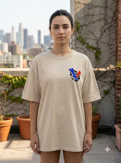 "Take Up Space" Oversized Graphic Tee