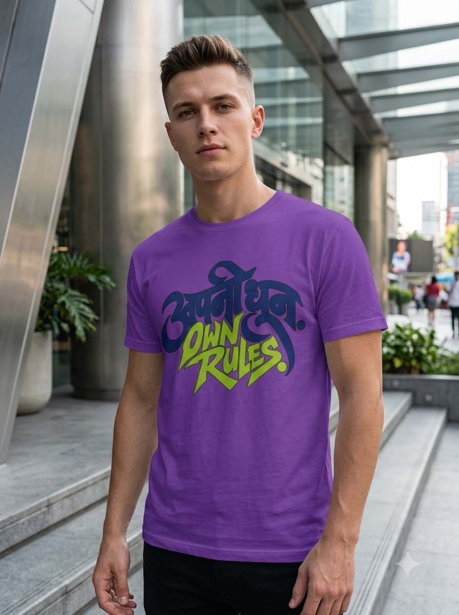 Apni Dhun – Own Rules Graphic Tee