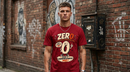 "ZERO – Don't Underestimate Me!" Graphic Classic Crew Tee by AuraReiment