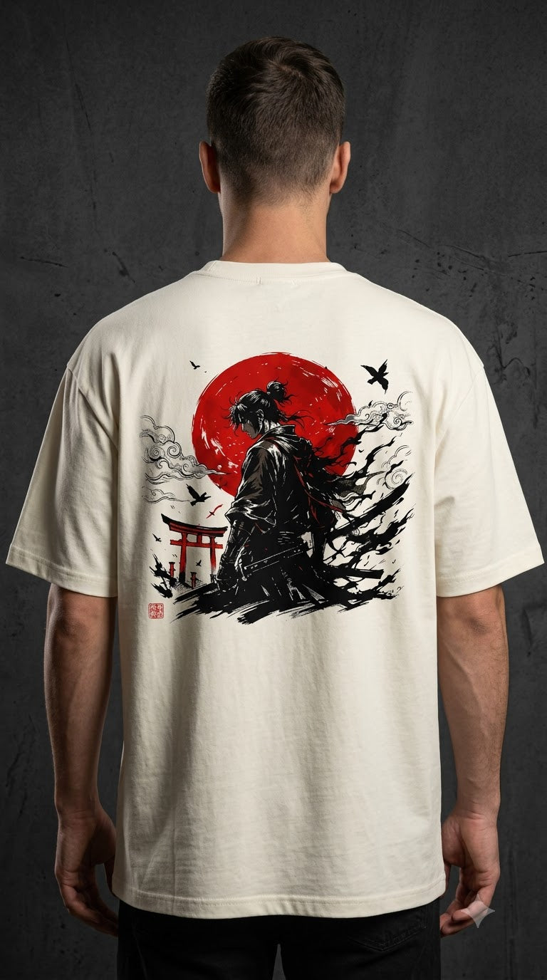 Streetwear Anime Graphic Heavyweight Tee by AuraReiment