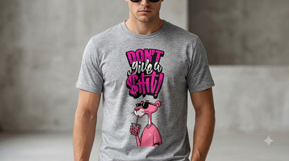 The "Don't Give A Sh!t" Classic Crew Tee by AuraReiment