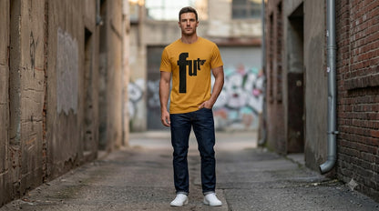 "Future" Graphic Classic Crew Tee by AuraReiment