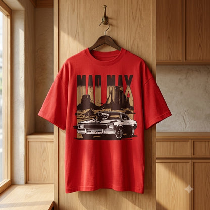 "Mad Max" Desert Racer Oversized Graphic Tee by AuraReiment