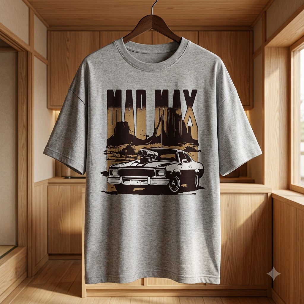 "Mad Max" Desert Racer Oversized Graphic Tee