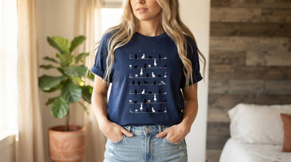 Retro Minimalist Grid Graphic Tee by AuraReiment