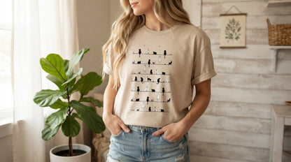 Retro Minimalist Grid Graphic Tee by AuraReiment
