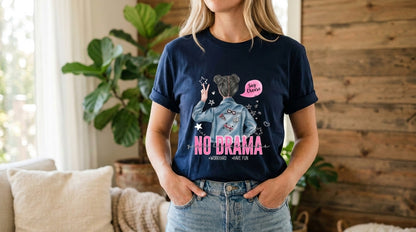 No Drama Urban Girl Graphic Tee by AuraReiment