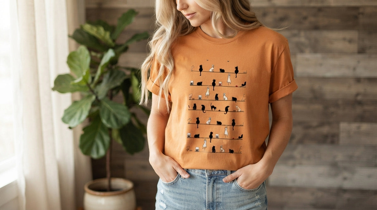 Retro Minimalist Grid Graphic Tee by AuraReiment