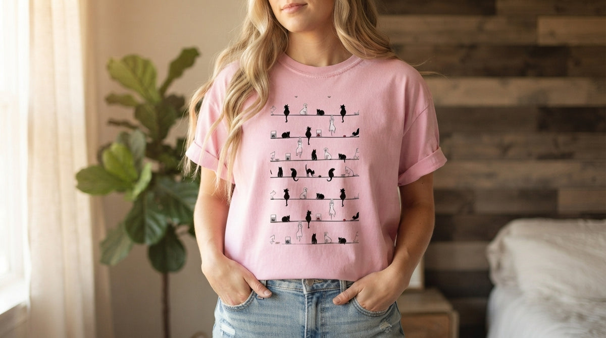 Retro Minimalist Grid Graphic Tee by AuraReiment