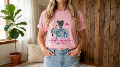 No Drama Urban Girl Graphic Tee by AuraReiment