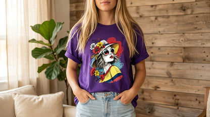 Pop Art Sunglasses Portrait Tee by AuraReiment