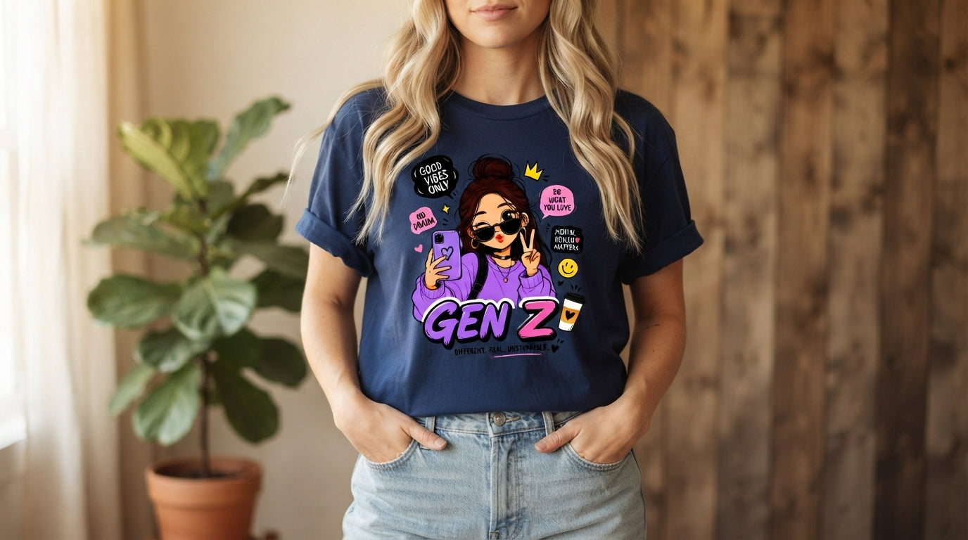 Gen Z Pop Culture Graphic Tee