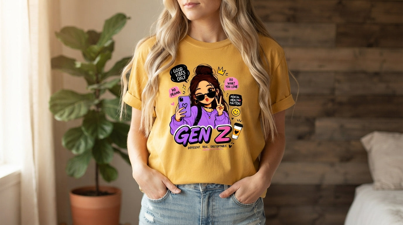 Gen Z Pop Culture Graphic Tee