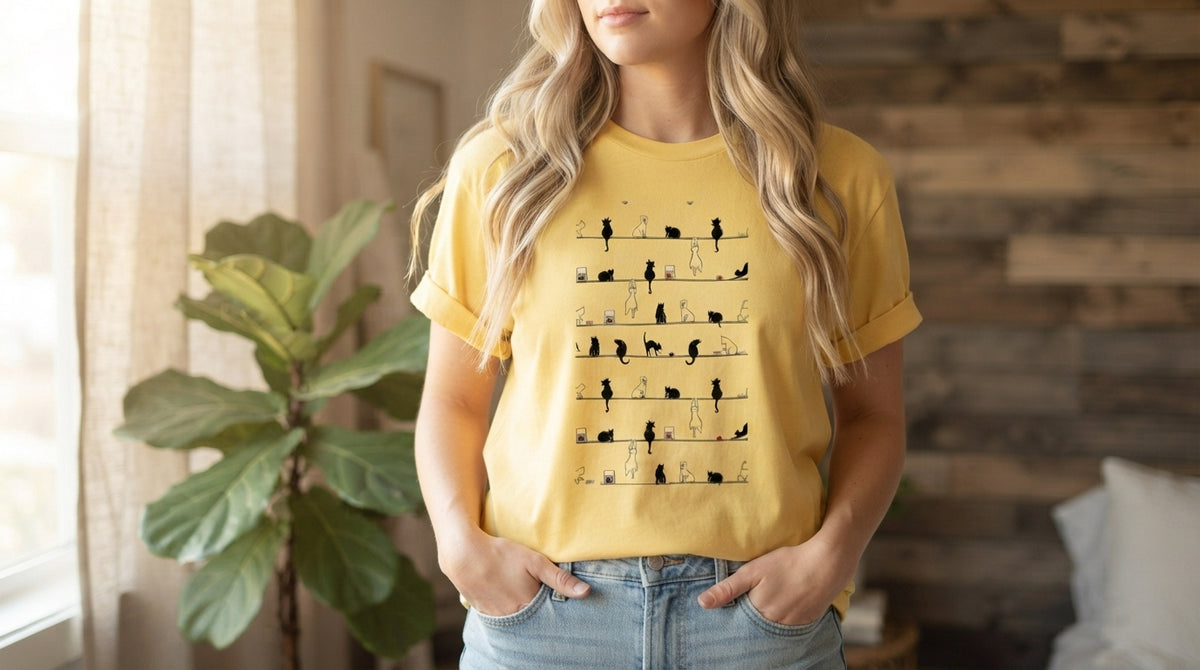 Retro Minimalist Grid Graphic Tee by AuraReiment